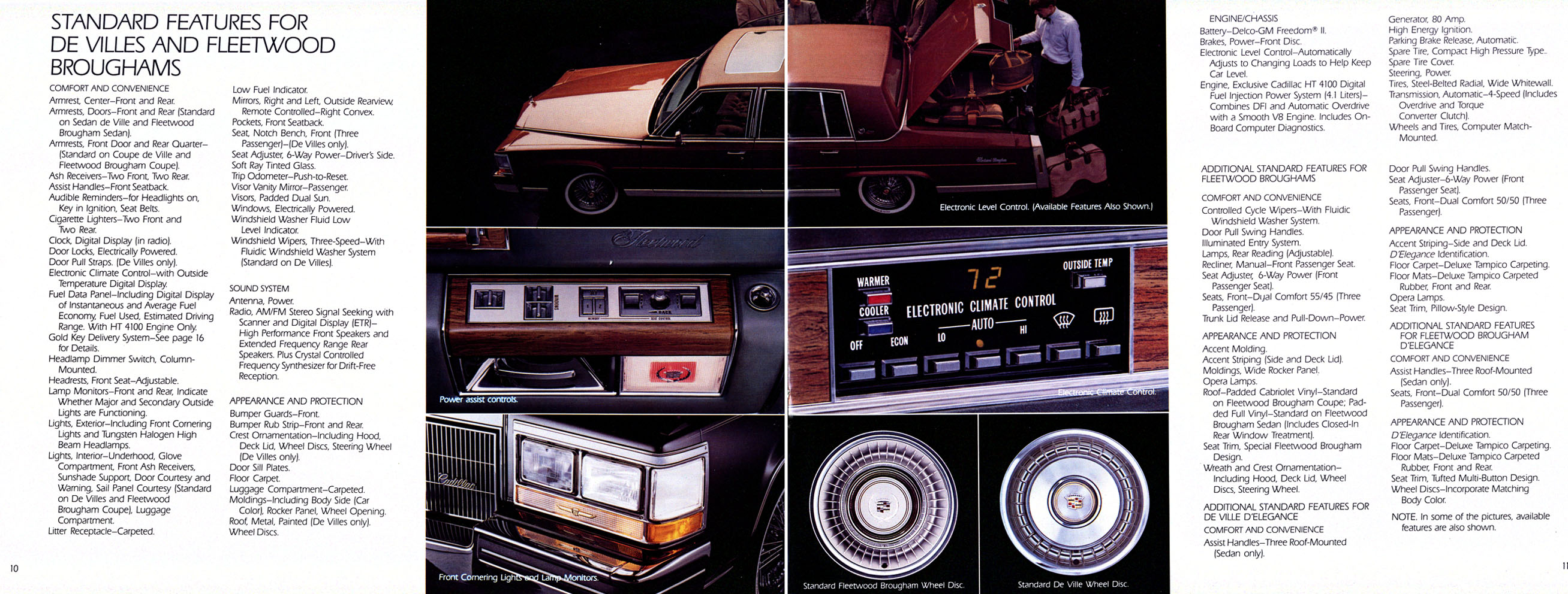 1984 Cadillac Brochure Page 3